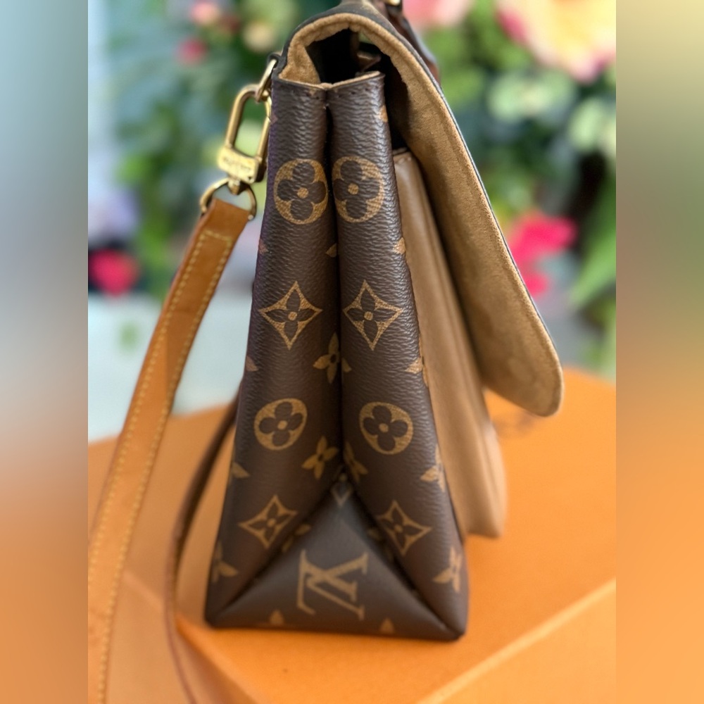 Louis Vuitton Monogram Marignan w/Dust Bag, Box & Added LV Crossbody Strap EUC - Picture 12 of 15